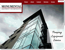 Tablet Screenshot of monumentalequipment.com